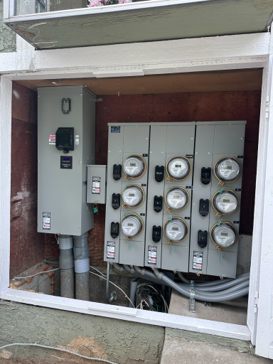 New 400 amp multi-meter electrical service for multi-family property in Pasadena CA